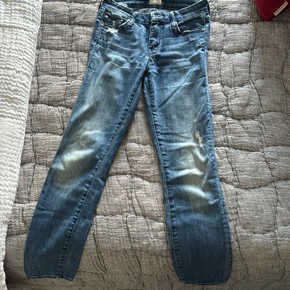 Mother denim crops